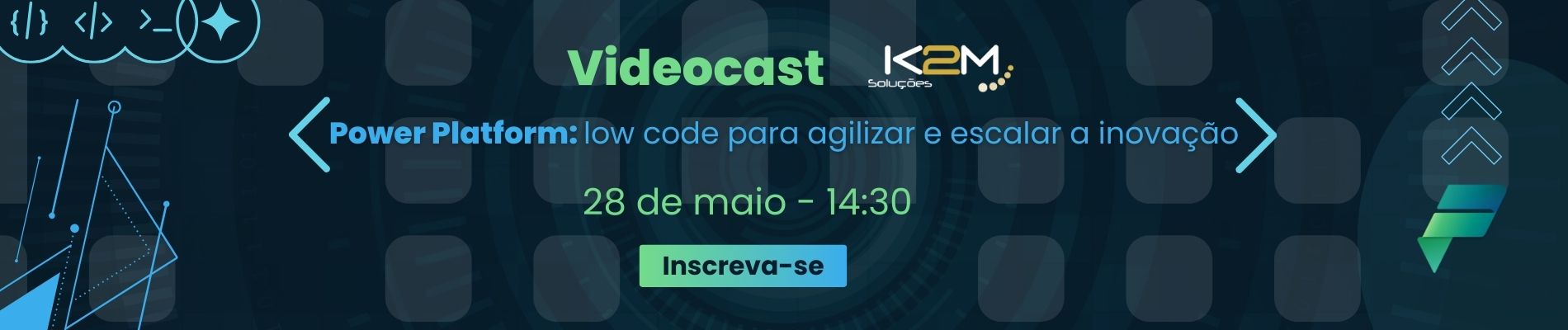 inscreva-se no videocast